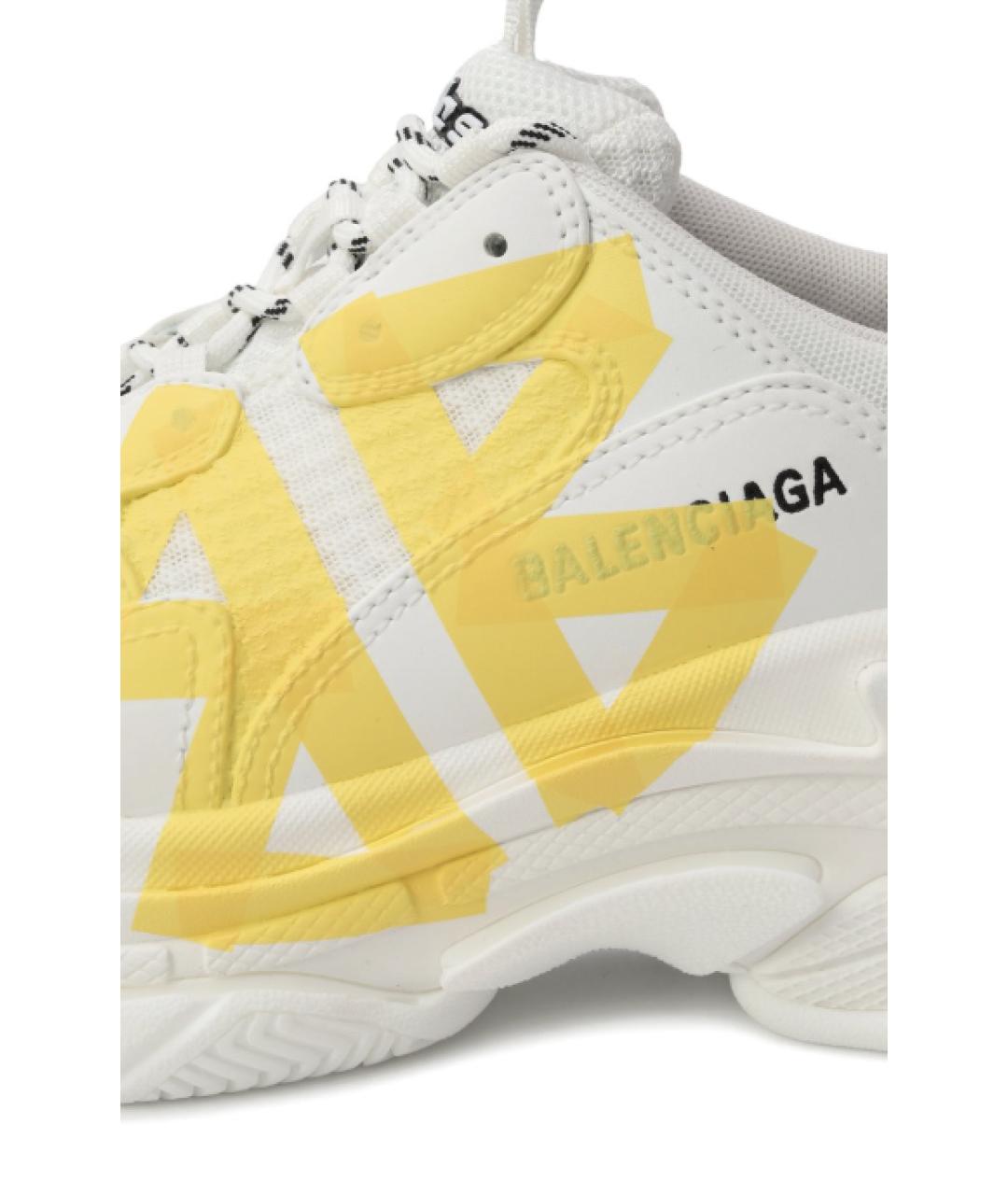 BALENCIAGA Белые кроссовки, фото 2