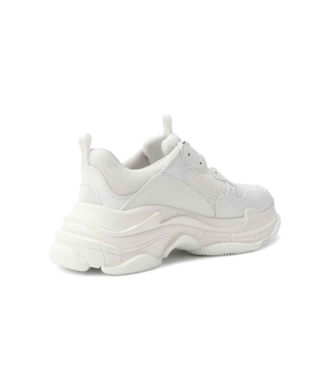 BALENCIAGA Белые кроссовки, фото 3
