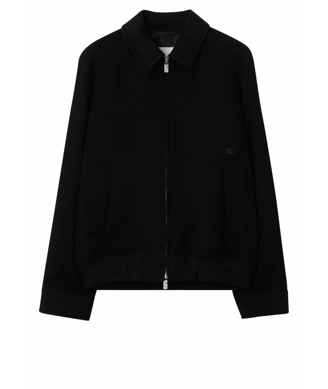 BURBERRY Черная кашемировая куртка, фото 1