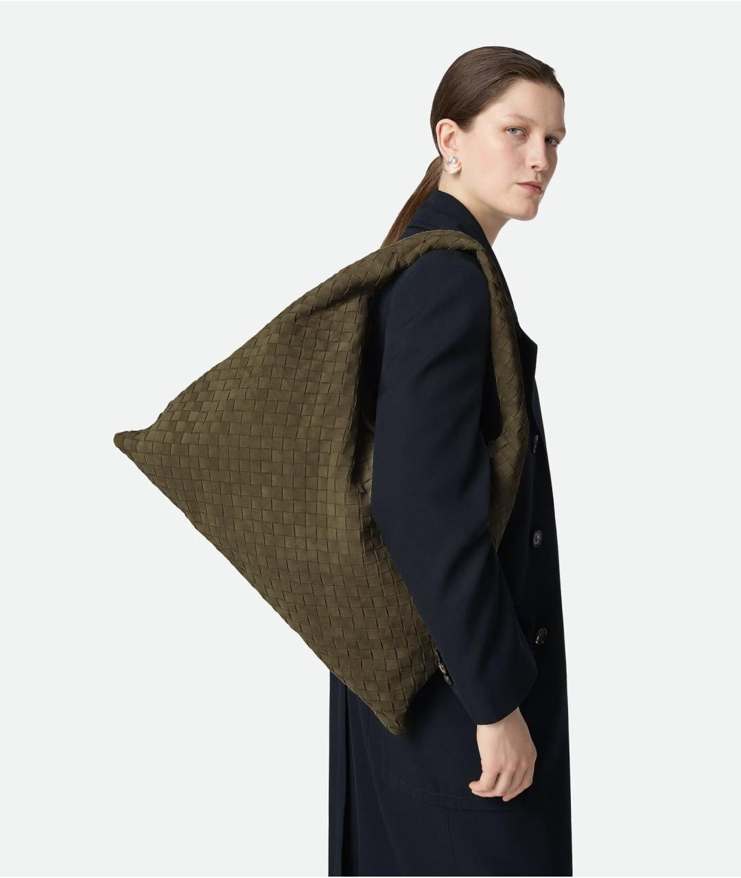 BOTTEGA VENETA Мульти замшевая сумка через плечо, фото 2