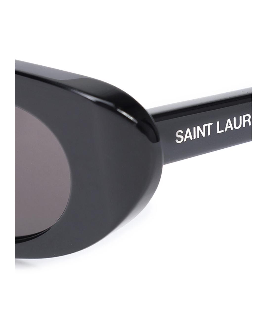 SAINT LAURENT Черные солнцезащитные очки, фото 3