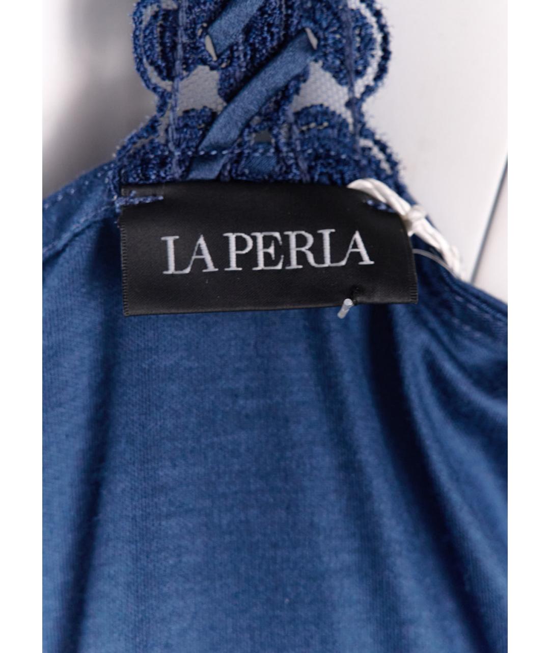 LA PERLA Синяя майка, фото 5