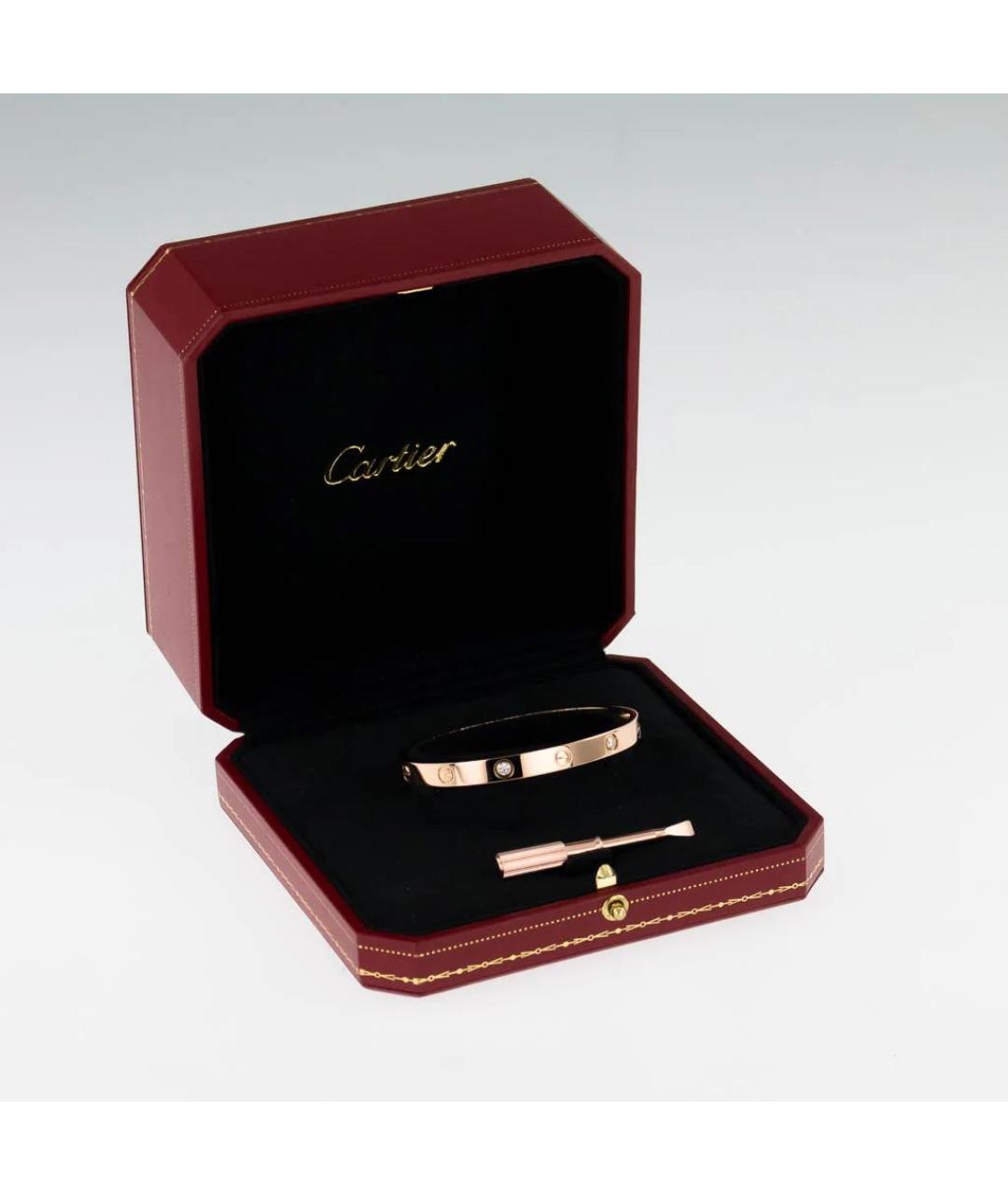 CARTIER Золотой браслет из розового золота, фото 3