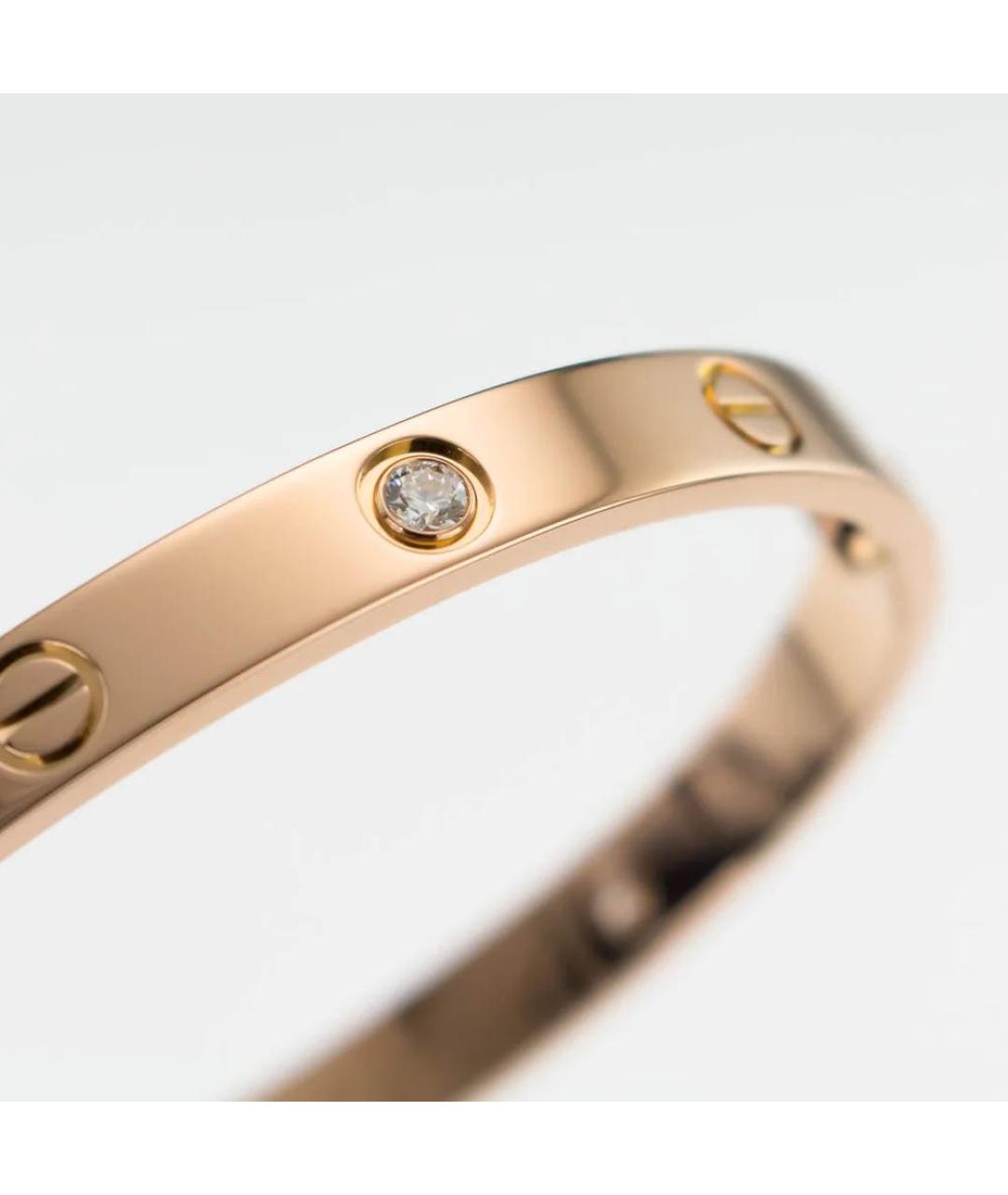 CARTIER Золотой браслет из розового золота, фото 2