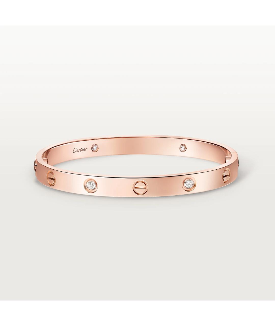 CARTIER Золотой браслет из розового золота, фото 4