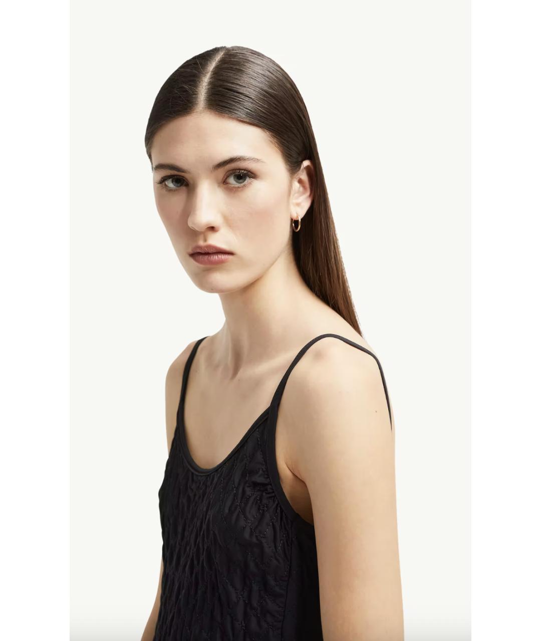 MONCLER Черный полиамидовый купальник, фото 3