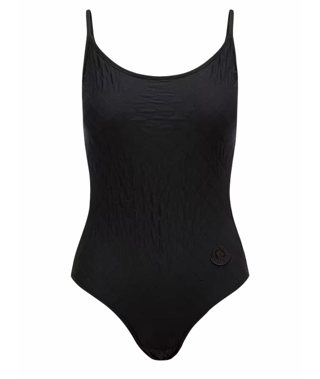 MONCLER Черный полиамидовый купальник, фото 1