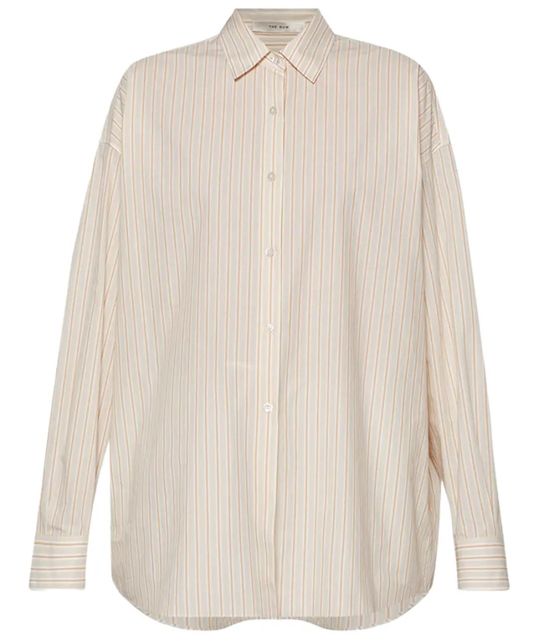THE ROW Бежевая хлопковая рубашка, фото 1