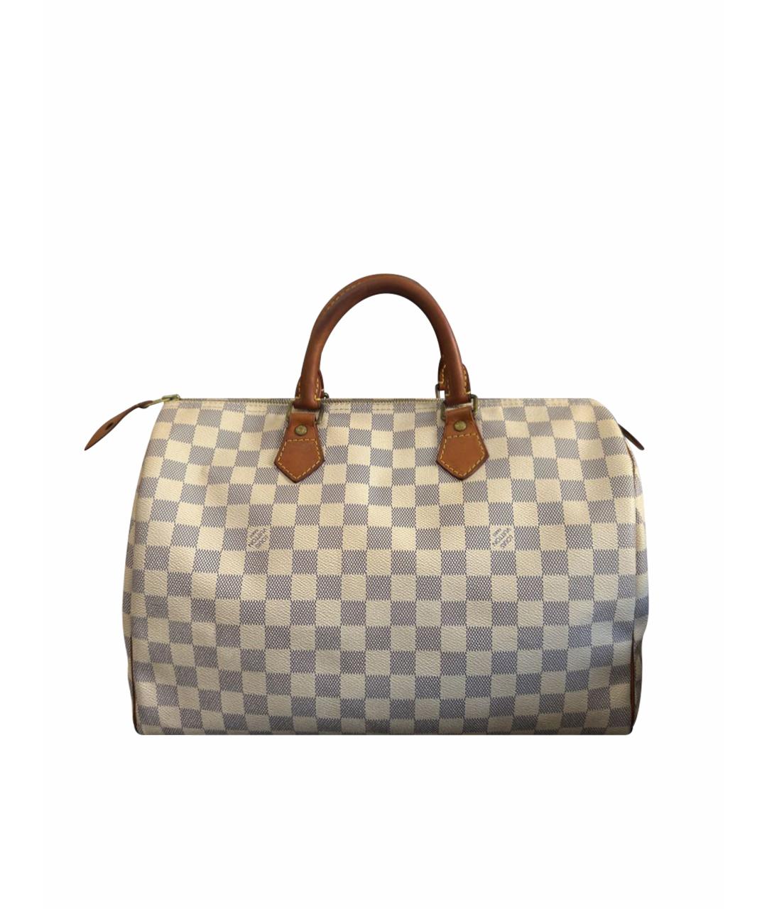 LOUIS VUITTON Белая сумка с короткими ручками, фото 1