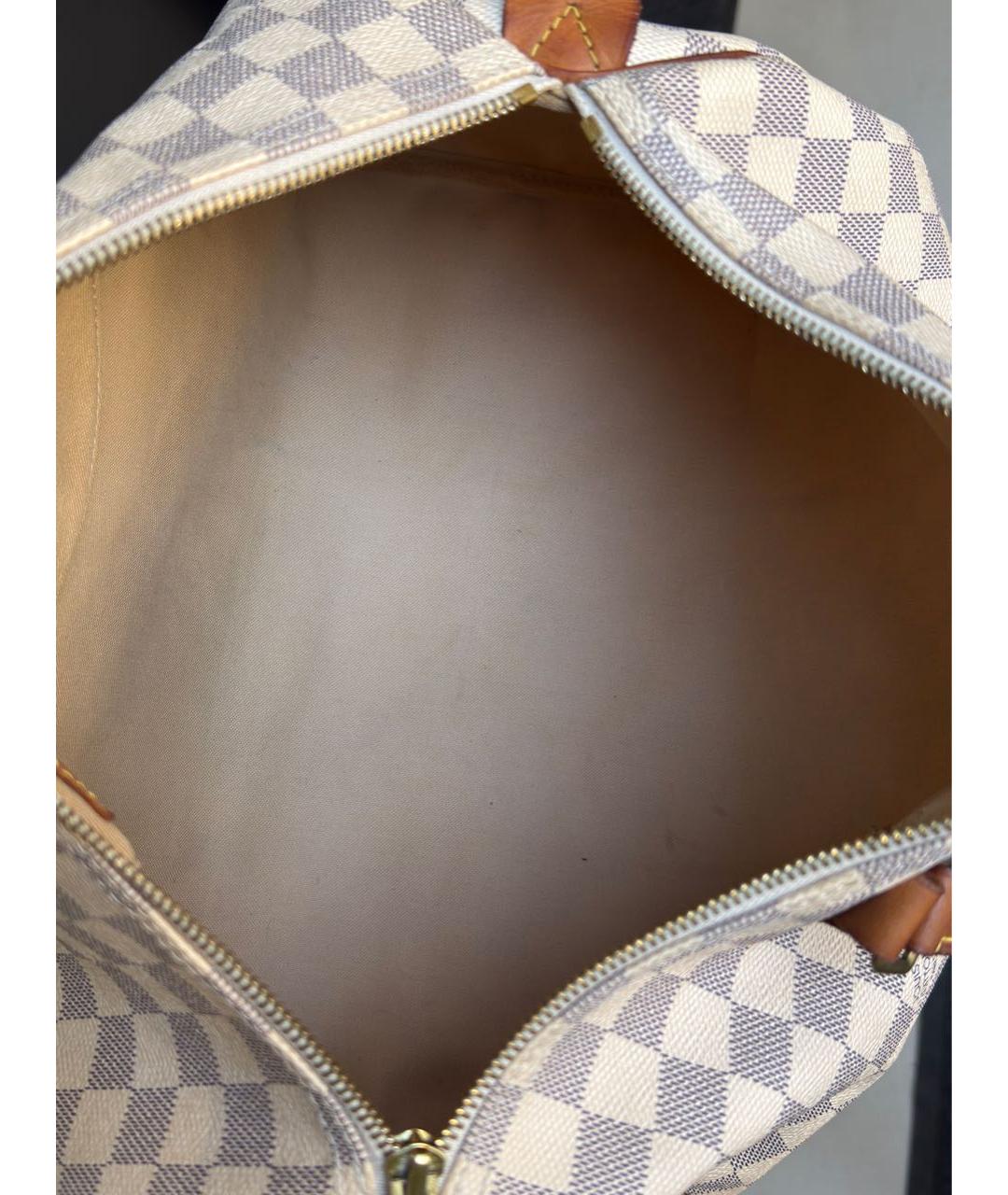 LOUIS VUITTON Белая сумка с короткими ручками, фото 4