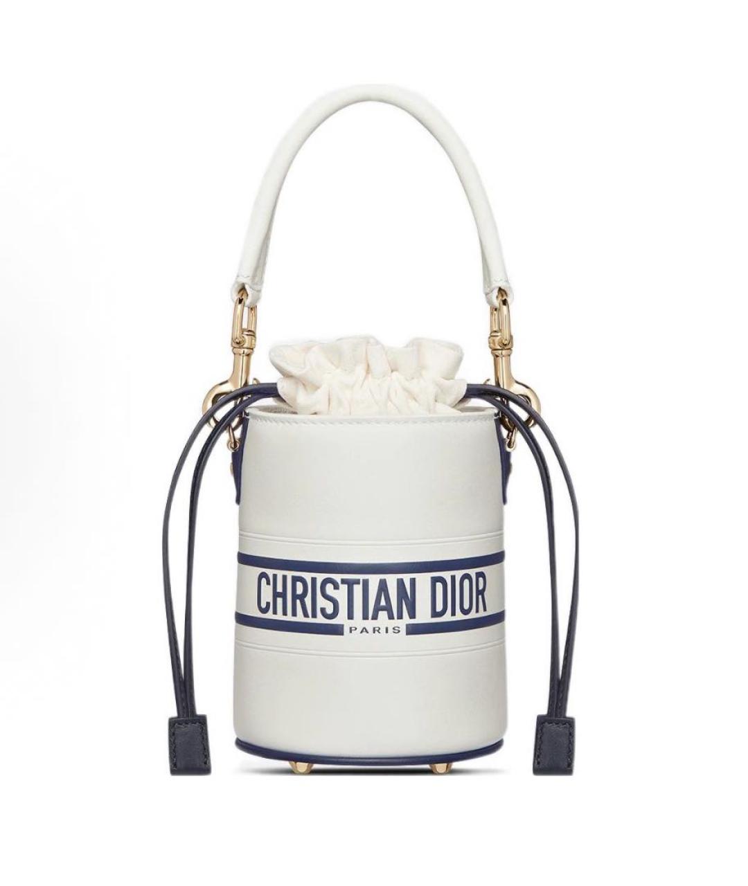 CHRISTIAN DIOR Белая сумка через плечо, фото 8