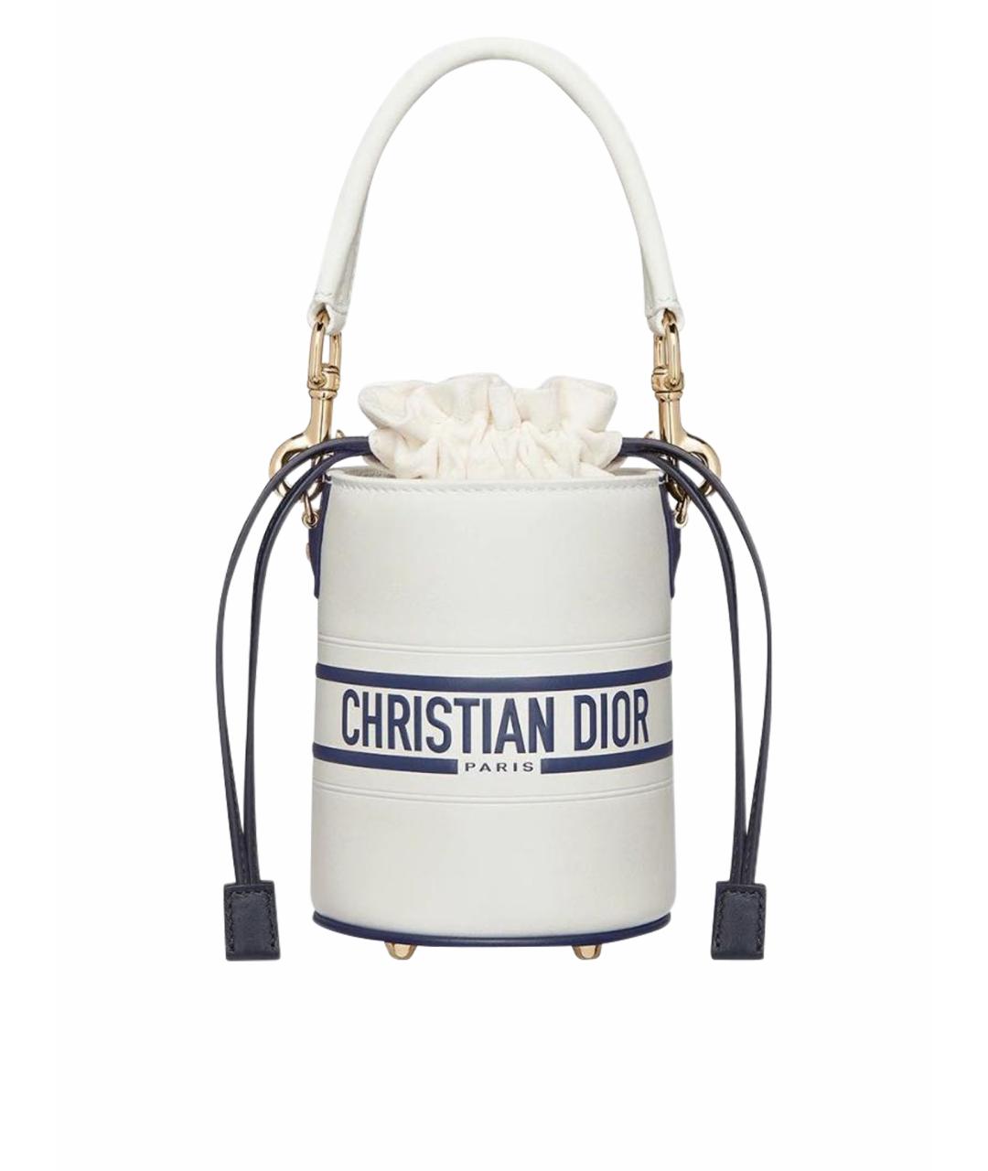 CHRISTIAN DIOR Белая сумка через плечо, фото 1