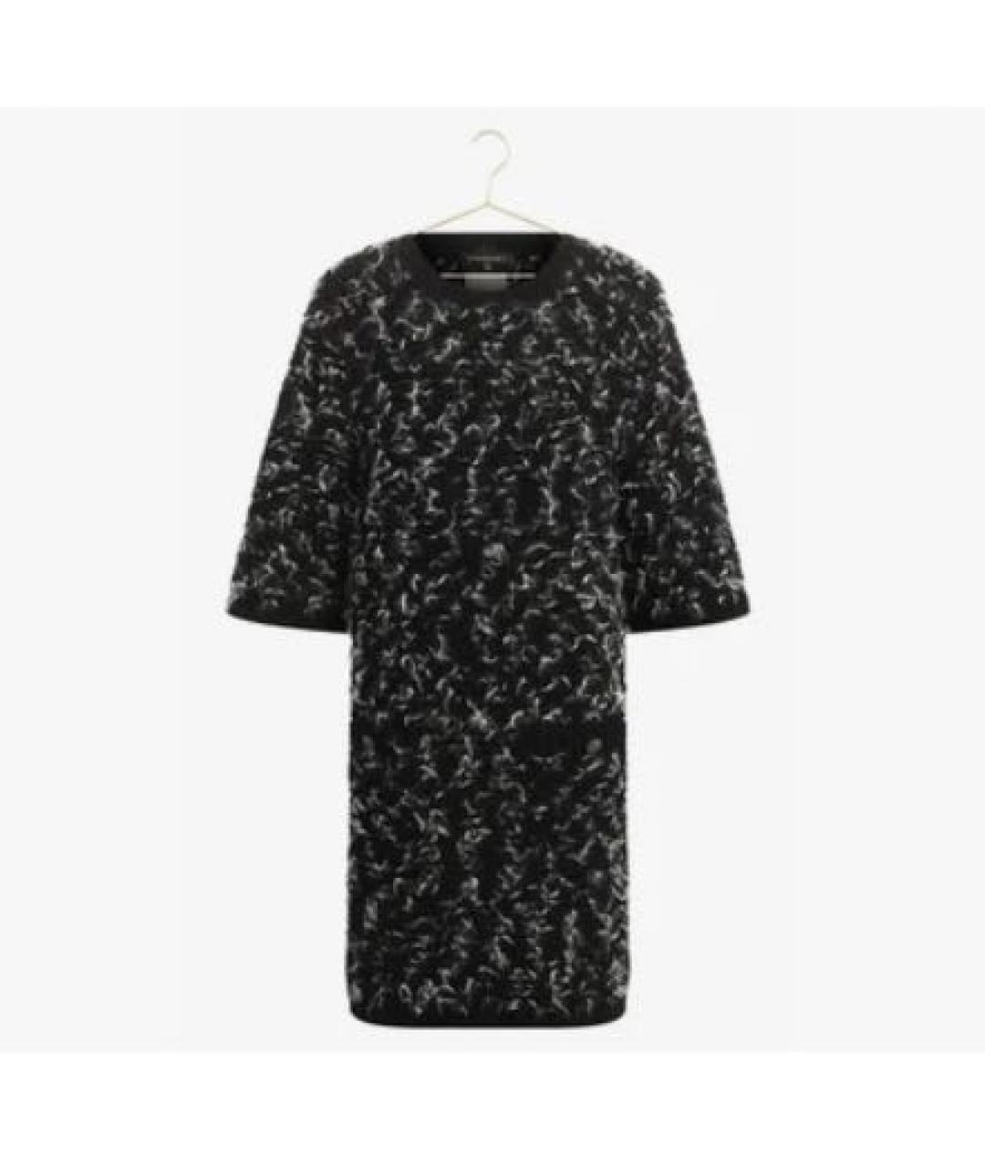CHANEL Черное кашемировое платье, фото 2