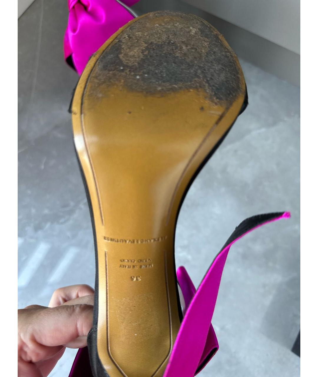 ALEXANDRE VAUTHIER Черные босоножки, фото 5