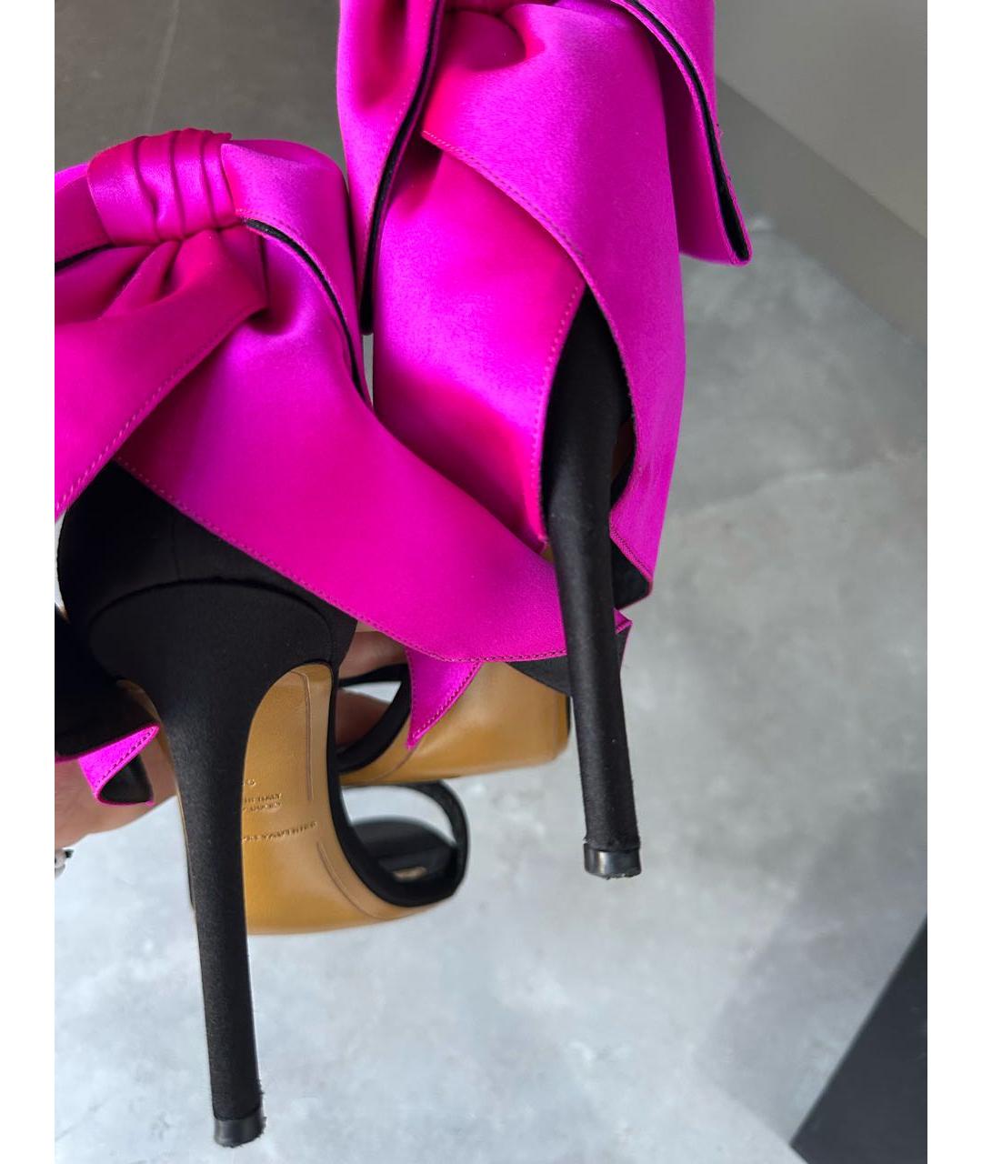 ALEXANDRE VAUTHIER Черные босоножки, фото 7