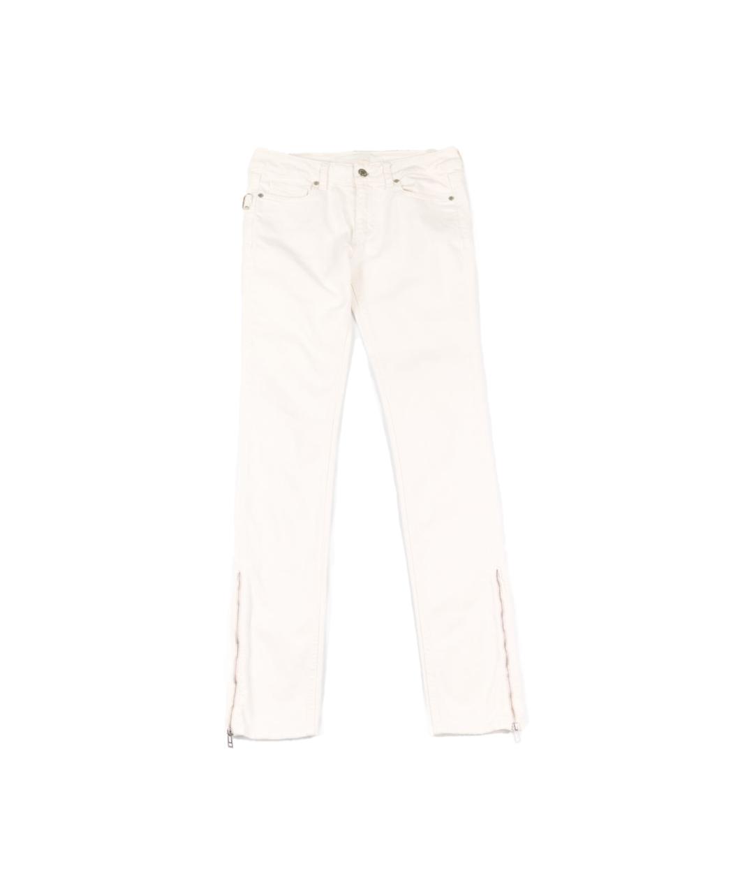 ZADIG & VOLTAIRE Белые хлопковые прямые джинсы, фото 1