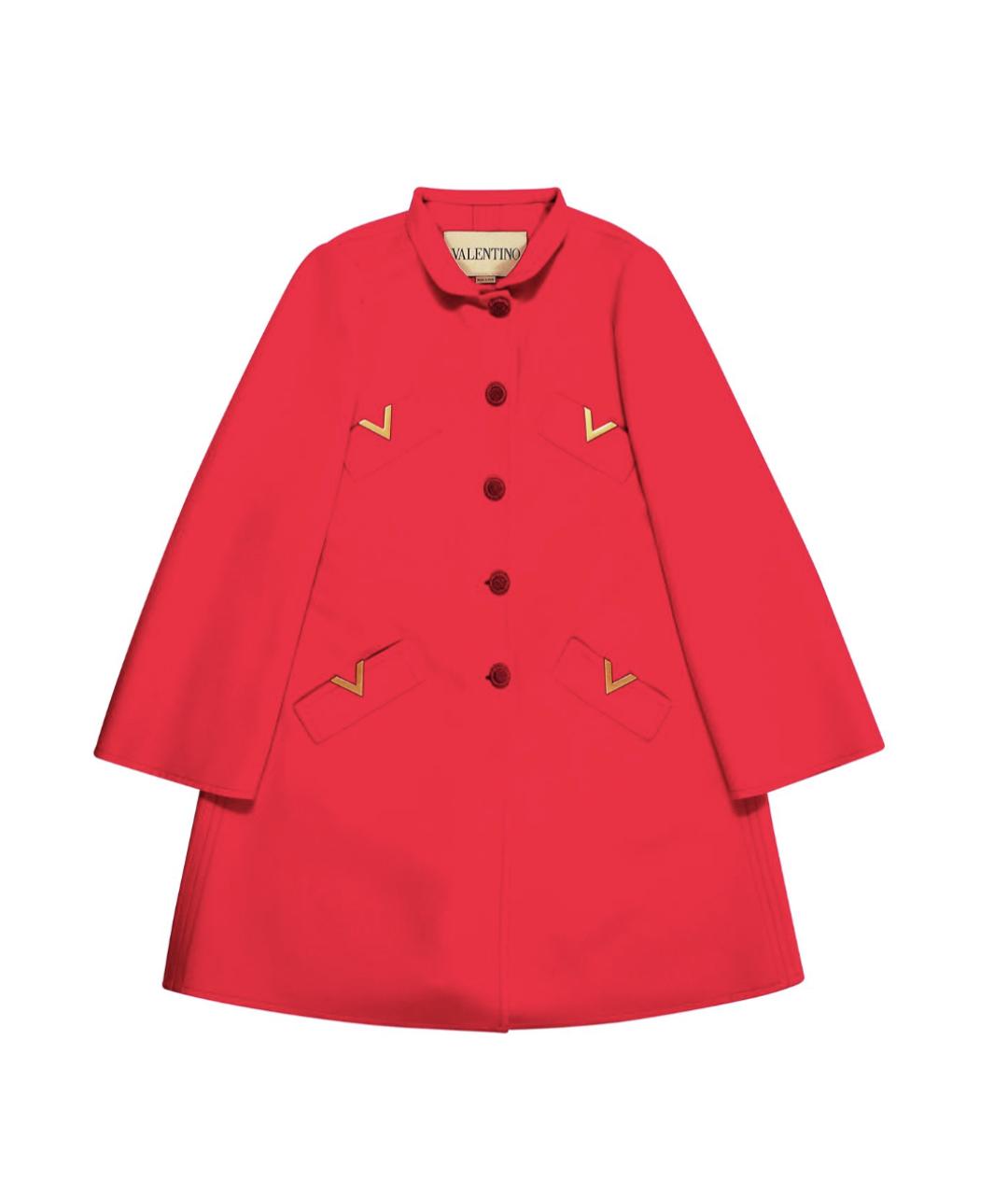 VALENTINO Красное пальто, фото 1