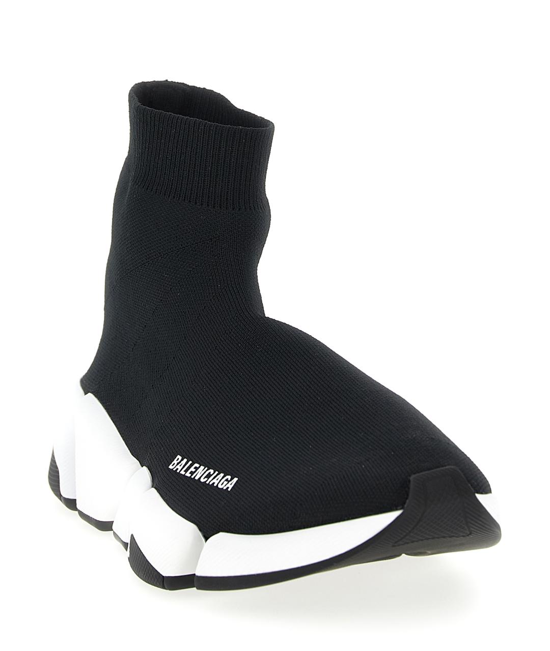 BALENCIAGA Черные синтетические кроссовки, фото 2