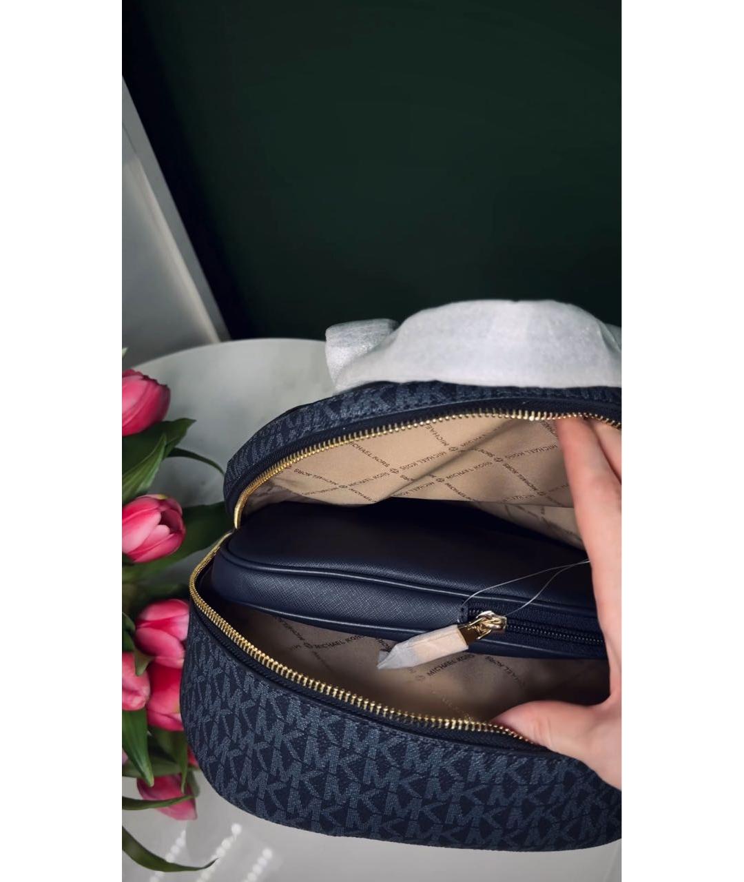 MICHAEL KORS Темно-синий рюкзак, фото 5
