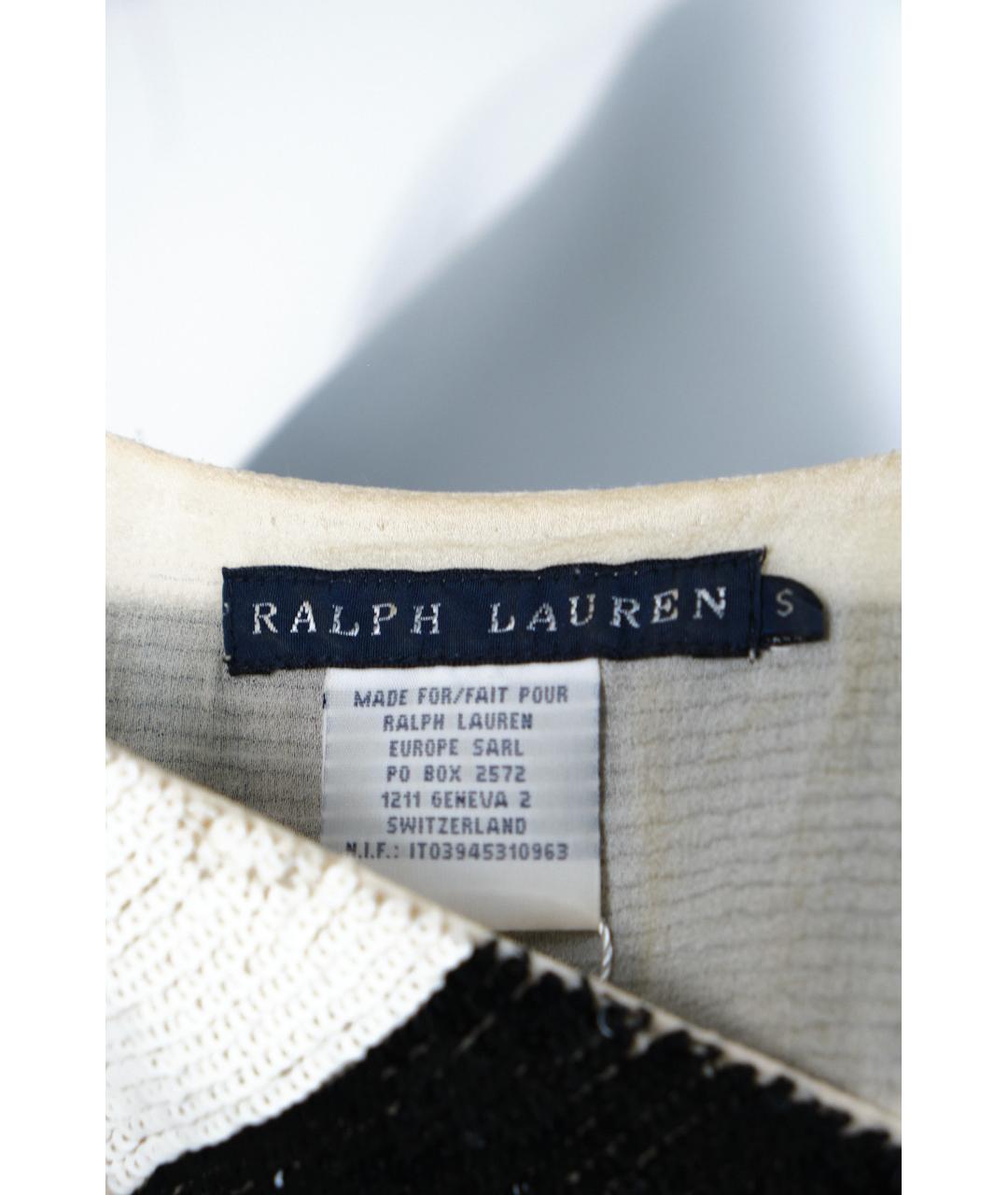 RALPH LAUREN Мульти шелковая майка, фото 2