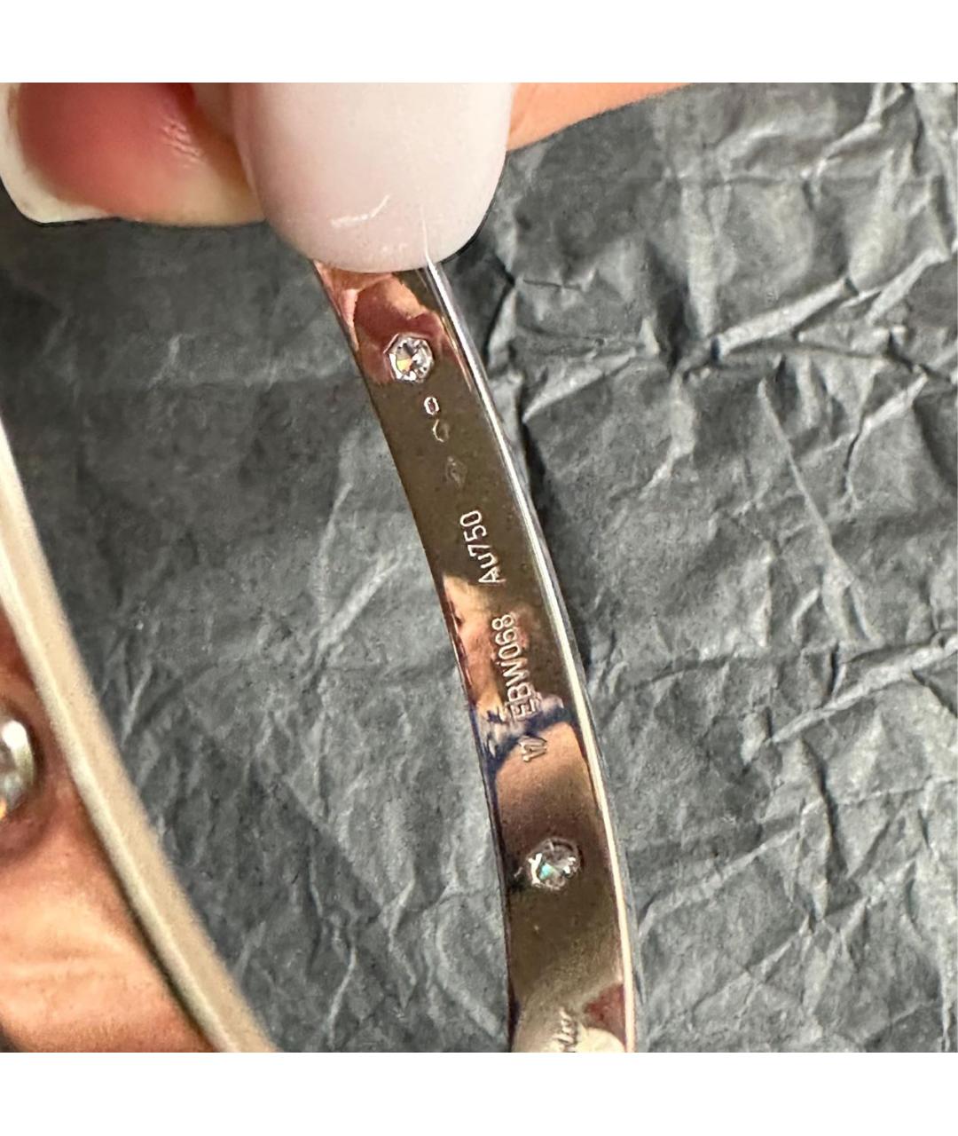 CARTIER Серебрянный браслет из белого золота, фото 3