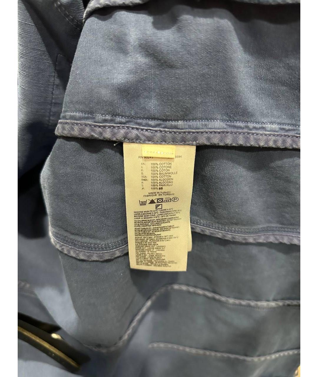 DIESEL BLACK GOLD Синяя деним куртка, фото 8