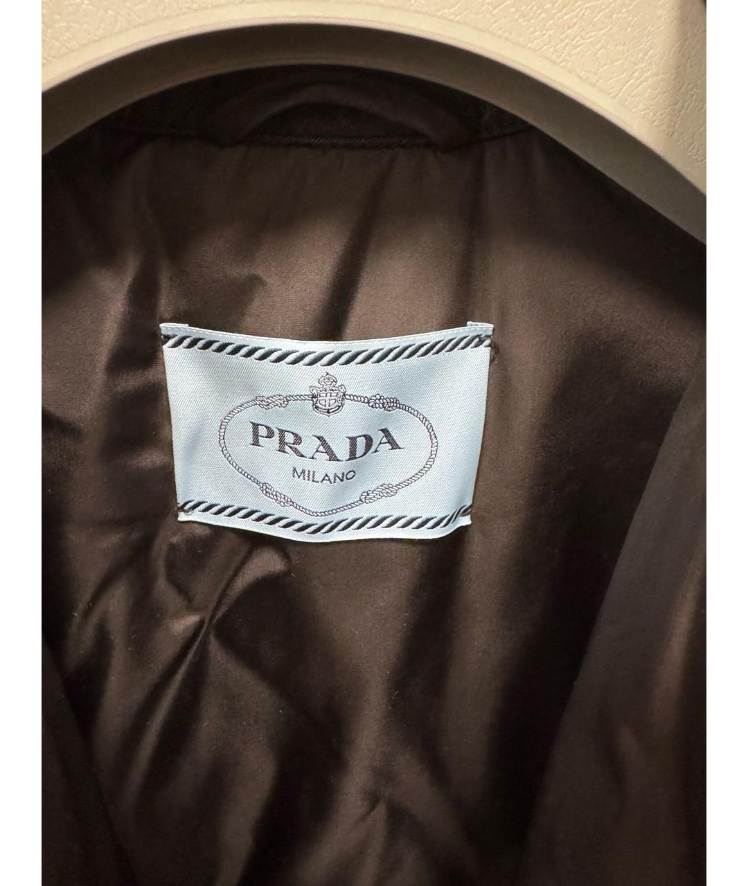 PRADA Черная куртка, фото 4