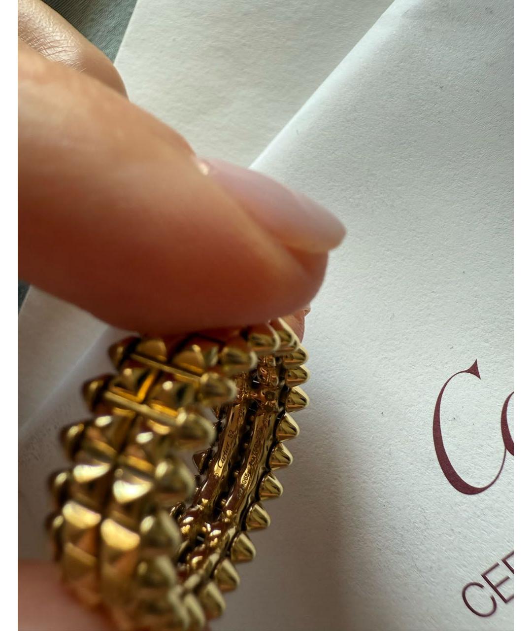 CARTIER Золотое кольцо из желтого золота, фото 3