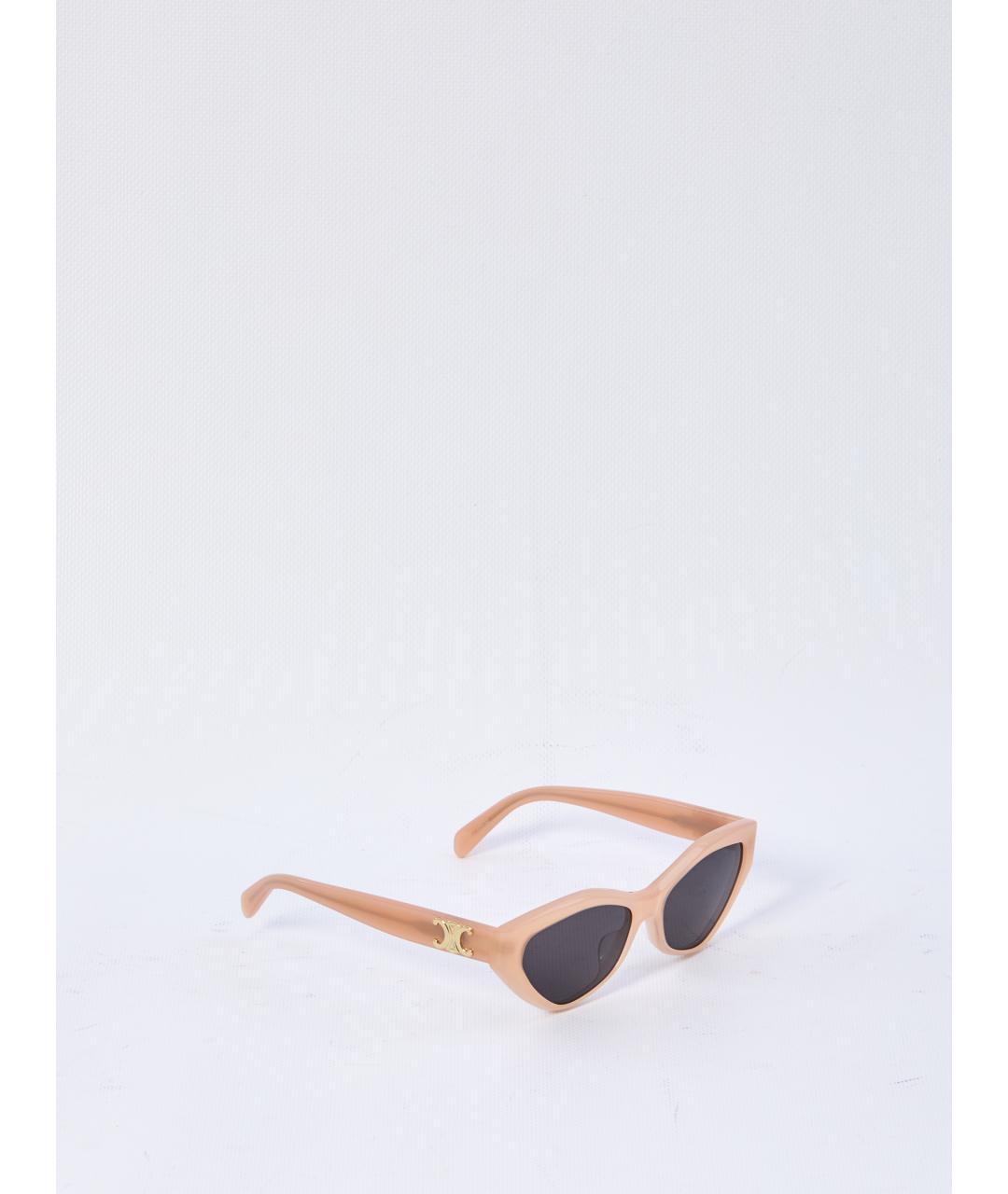 CELINE Розовые солнцезащитные очки, фото 3