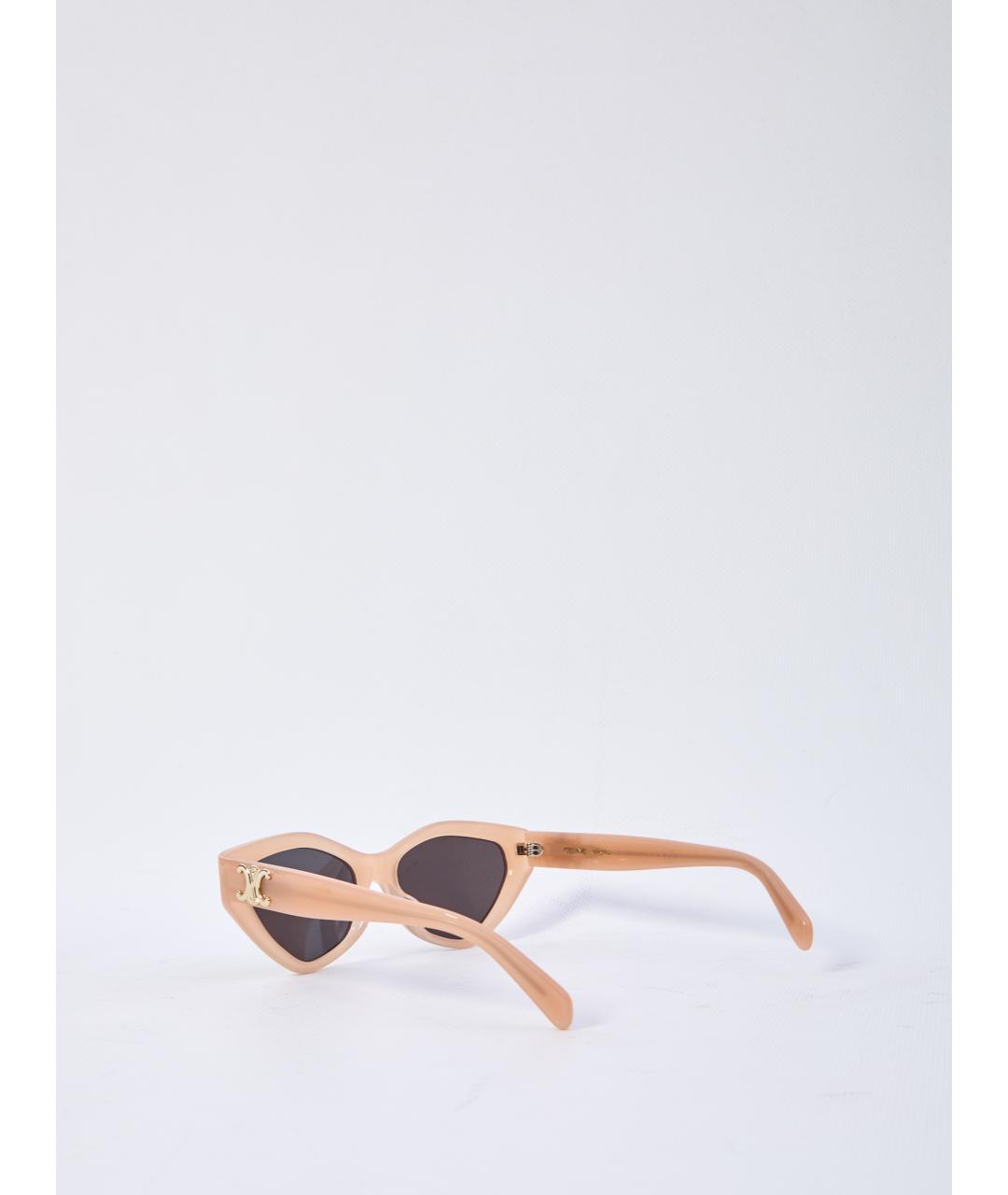 CELINE Розовые солнцезащитные очки, фото 2