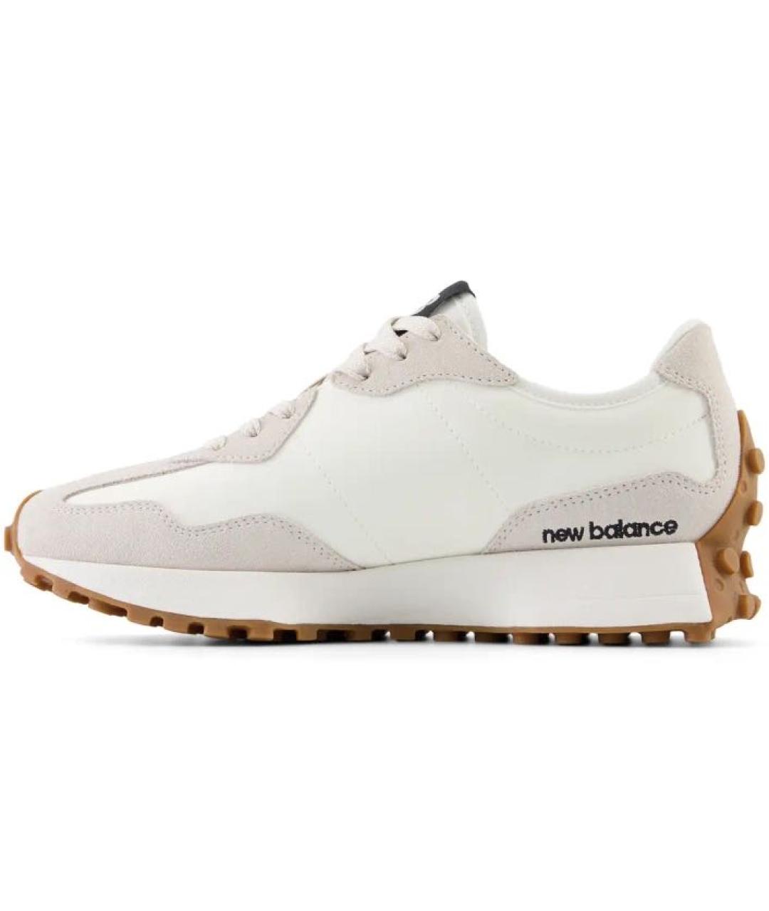 NEW BALANCE Бежевые замшевые кроссовки, фото 3