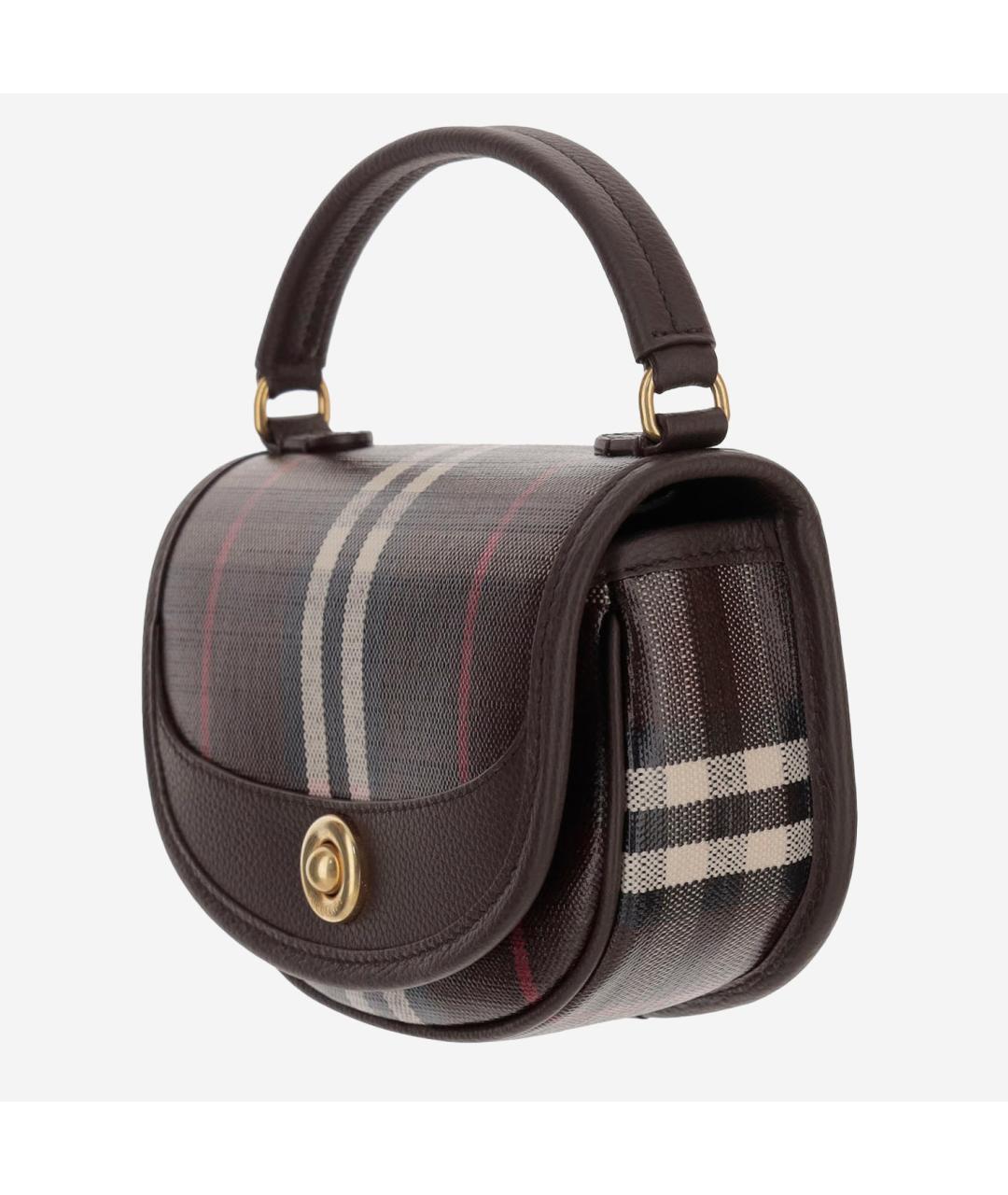 BURBERRY Коричневая сумка тоут, фото 3