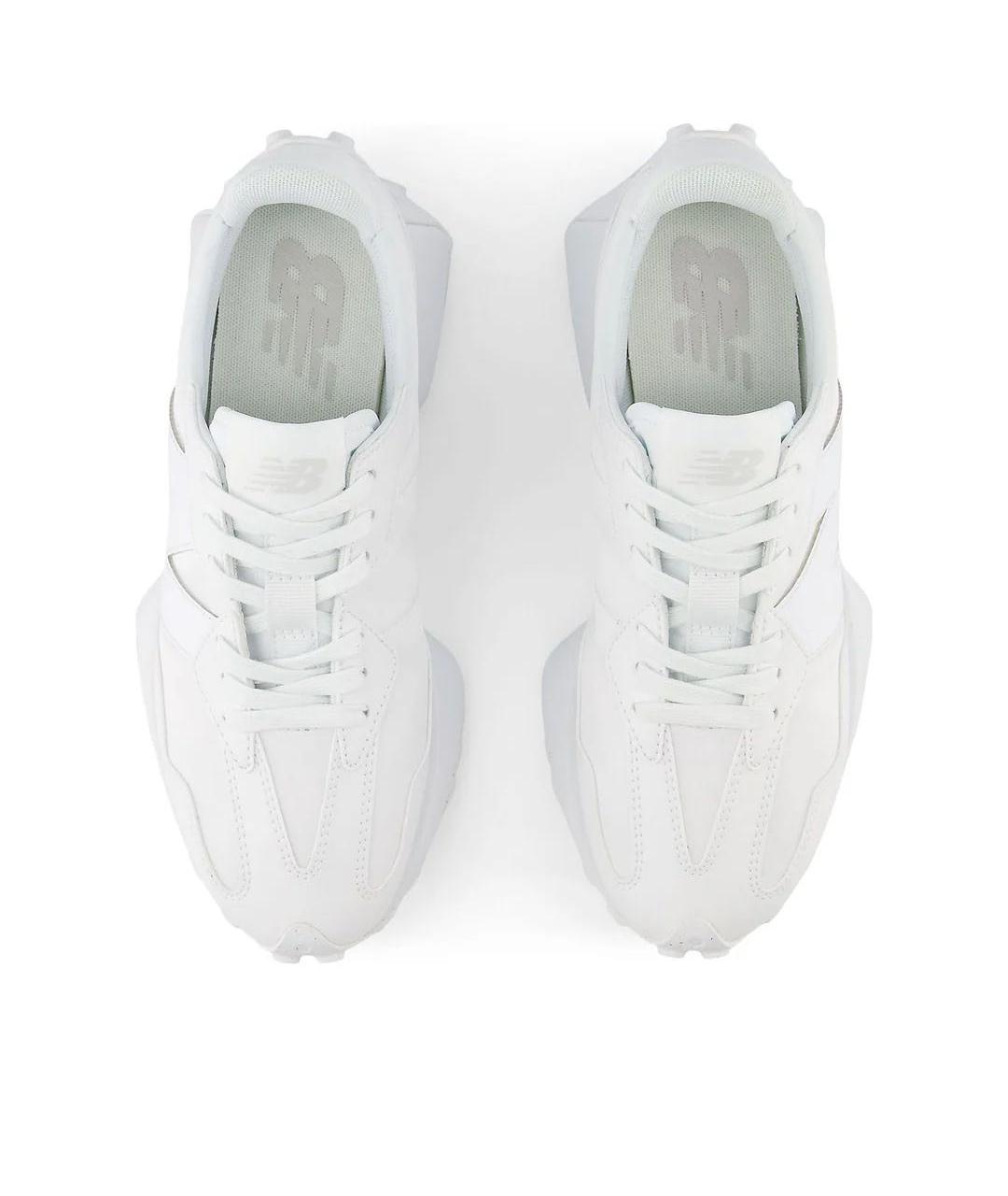 NEW BALANCE Белые кожаные кроссовки, фото 4