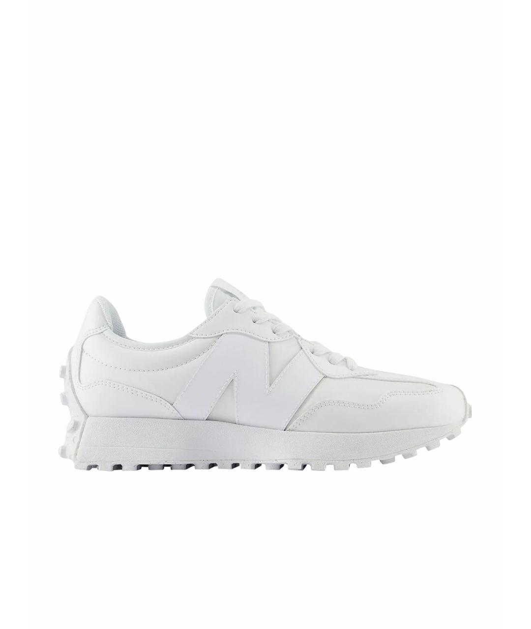 NEW BALANCE Белые кожаные кроссовки, фото 1