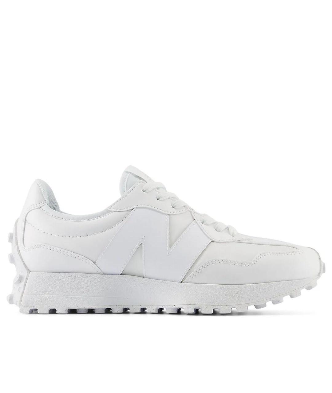 NEW BALANCE Белые кожаные кроссовки, фото 7