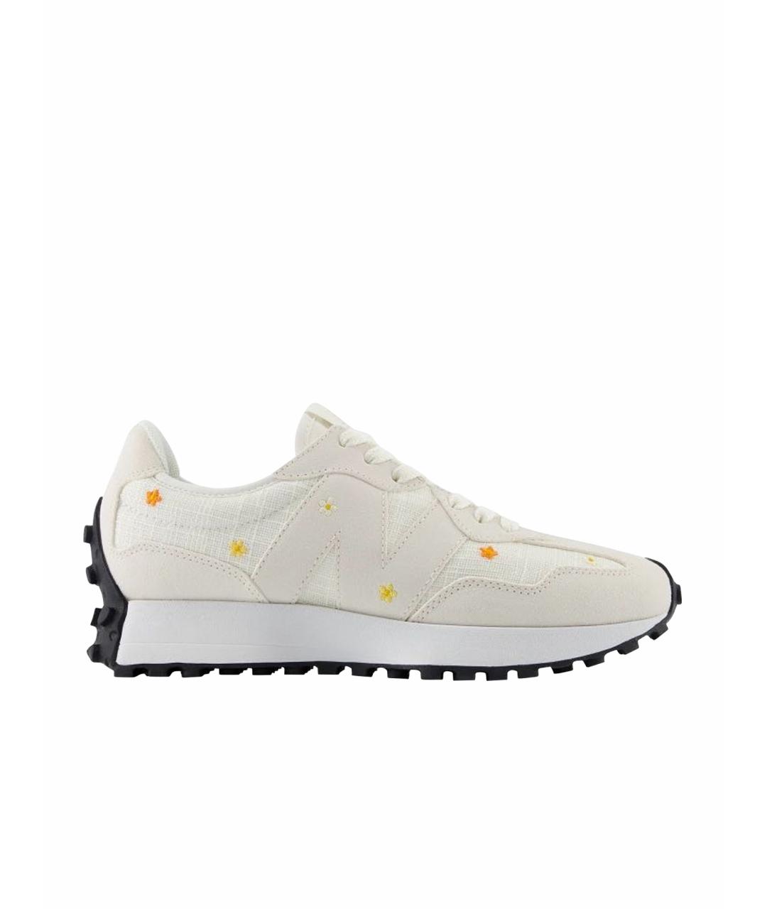 NEW BALANCE Бежевые текстильные кроссовки, фото 1