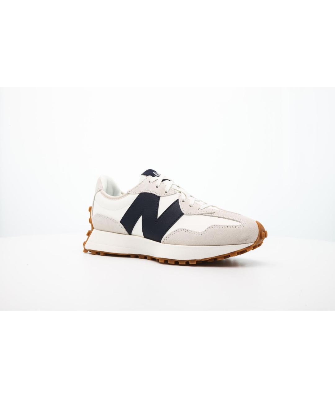 NEW BALANCE Бежевые замшевые кроссовки, фото 2