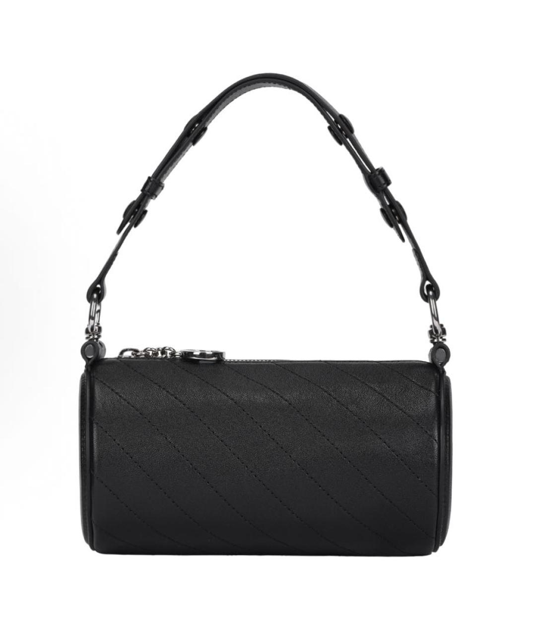 GUCCI Черная кожаная сумка с короткими ручками, фото 9