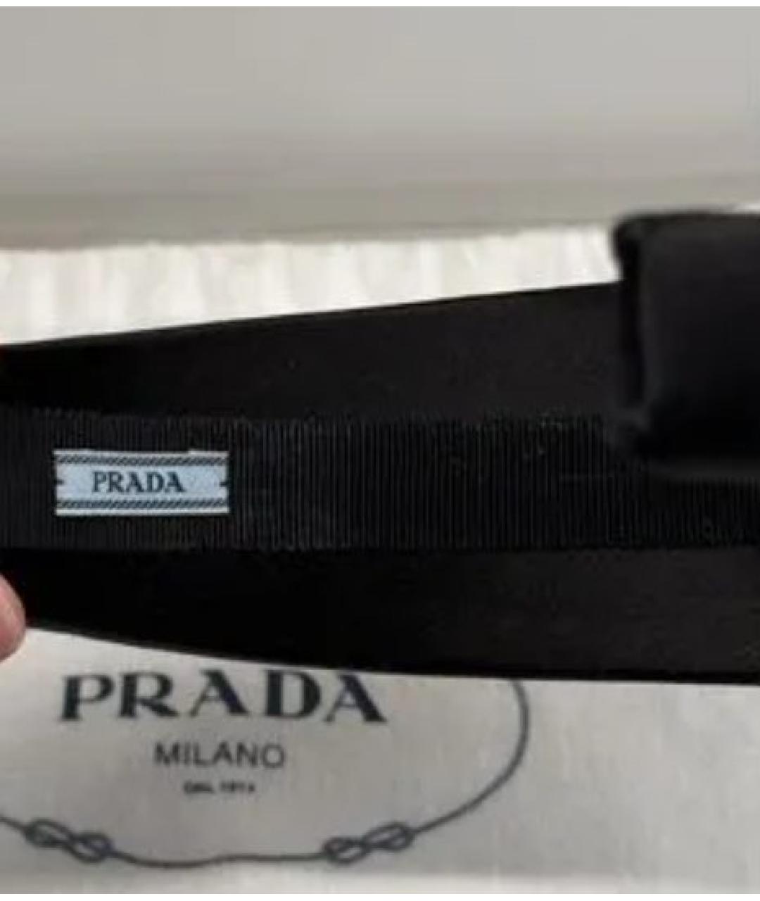 PRADA Черный ободок, фото 5