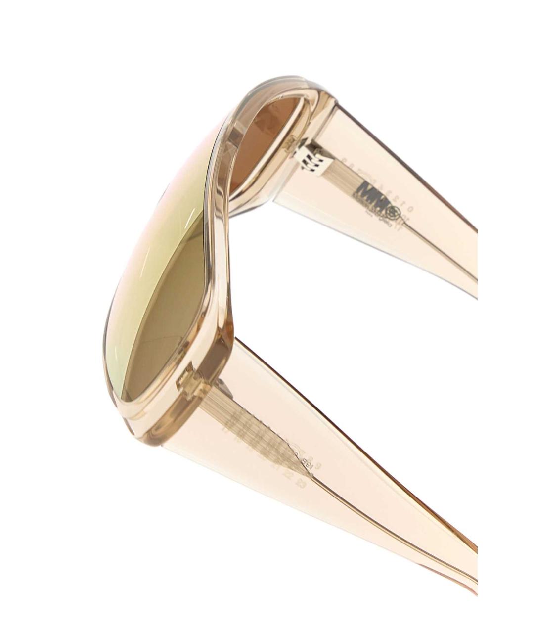 MM6 MAISON MARGIELA Белые солнцезащитные очки, фото 3