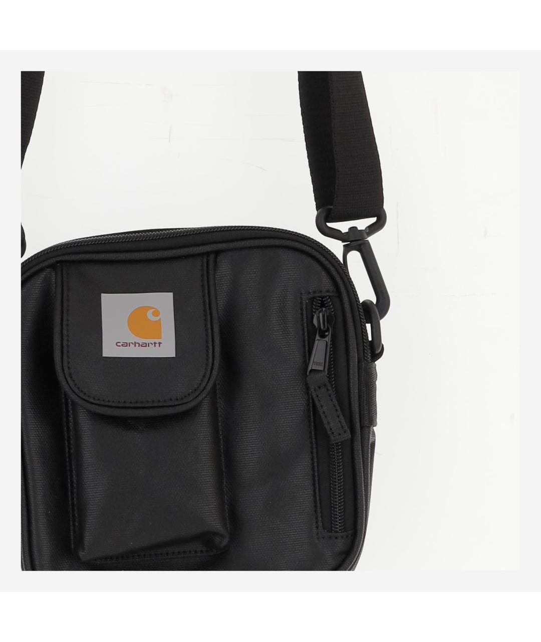 CARHARTT WIP Черная синтетическая сумка на плечо, фото 4