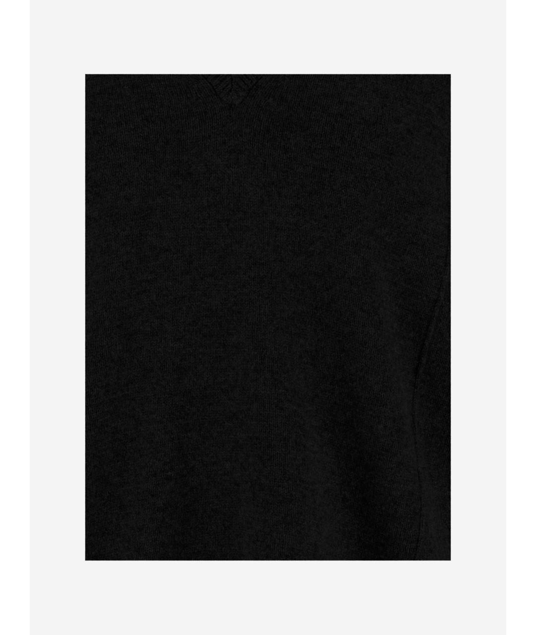 JIL SANDER Черный кашемировый джемпер / свитер, фото 3