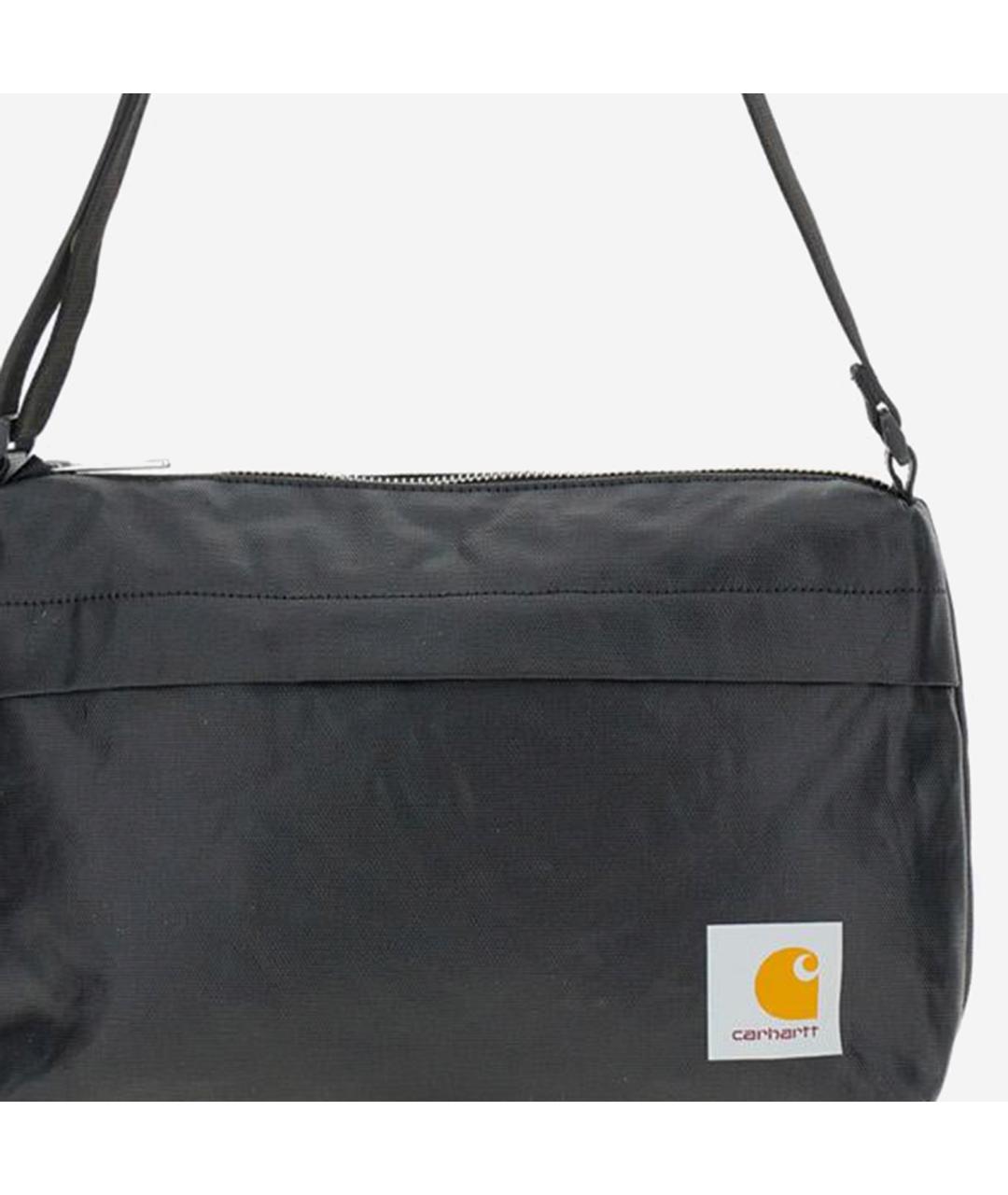 CARHARTT WIP Черная тканевая сумка на плечо, фото 3