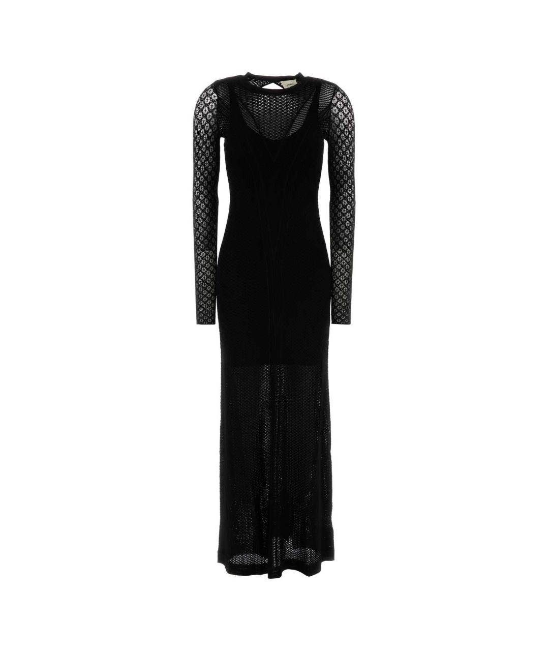 ISABEL MARANT Черное полиэстеровое платье, фото 1