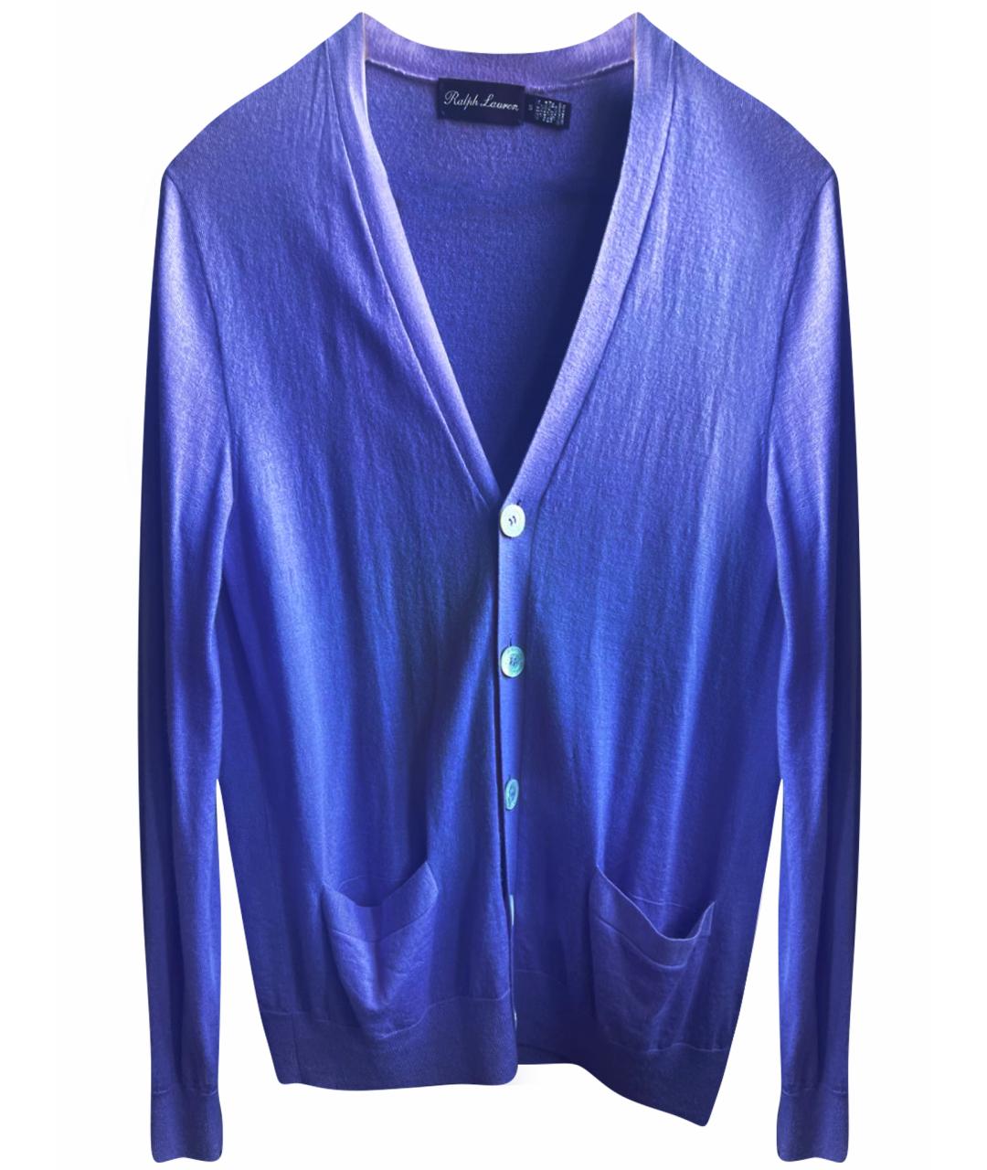 RALPH LAUREN PURPLE LABEL Фиолетовый кашемировый джемпер / свитер, фото 1