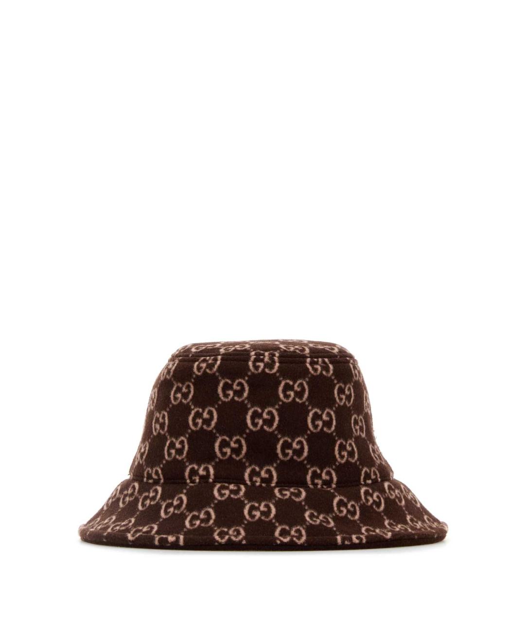 GUCCI Бордовая шерстяная панама, фото 3