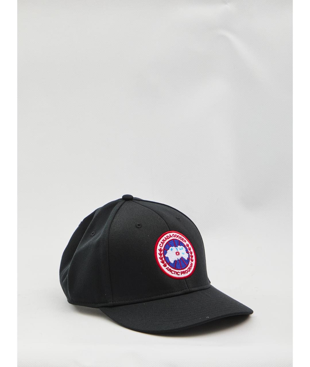 CANADA GOOSE Черная синтетическая кепка/бейсболка, фото 3