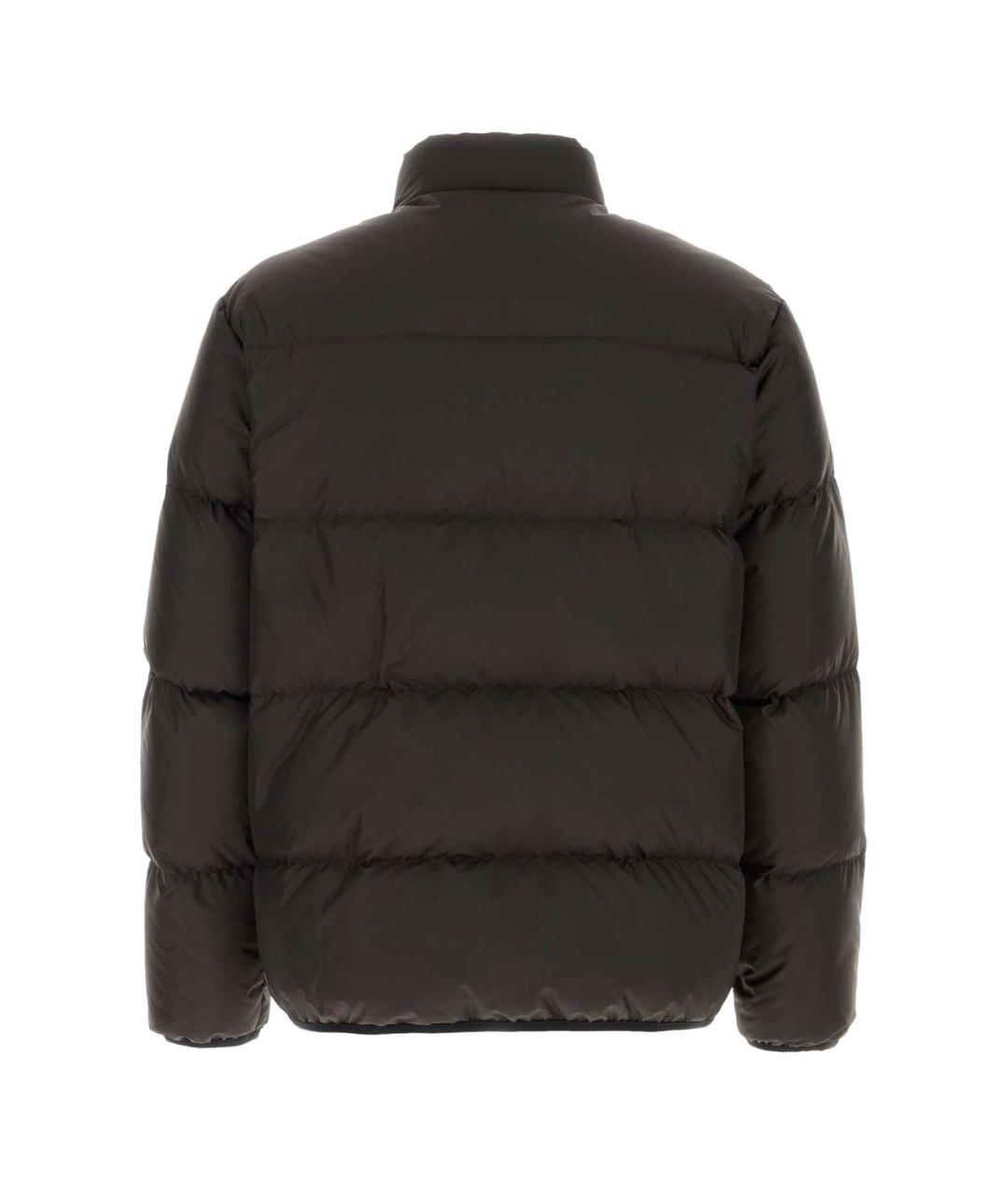 MONCLER Коричневая полиамидовая куртка, фото 2