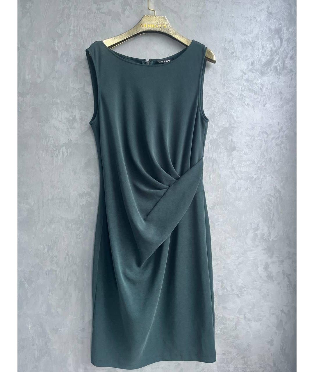 DKNY Зеленые повседневное платье, фото 9