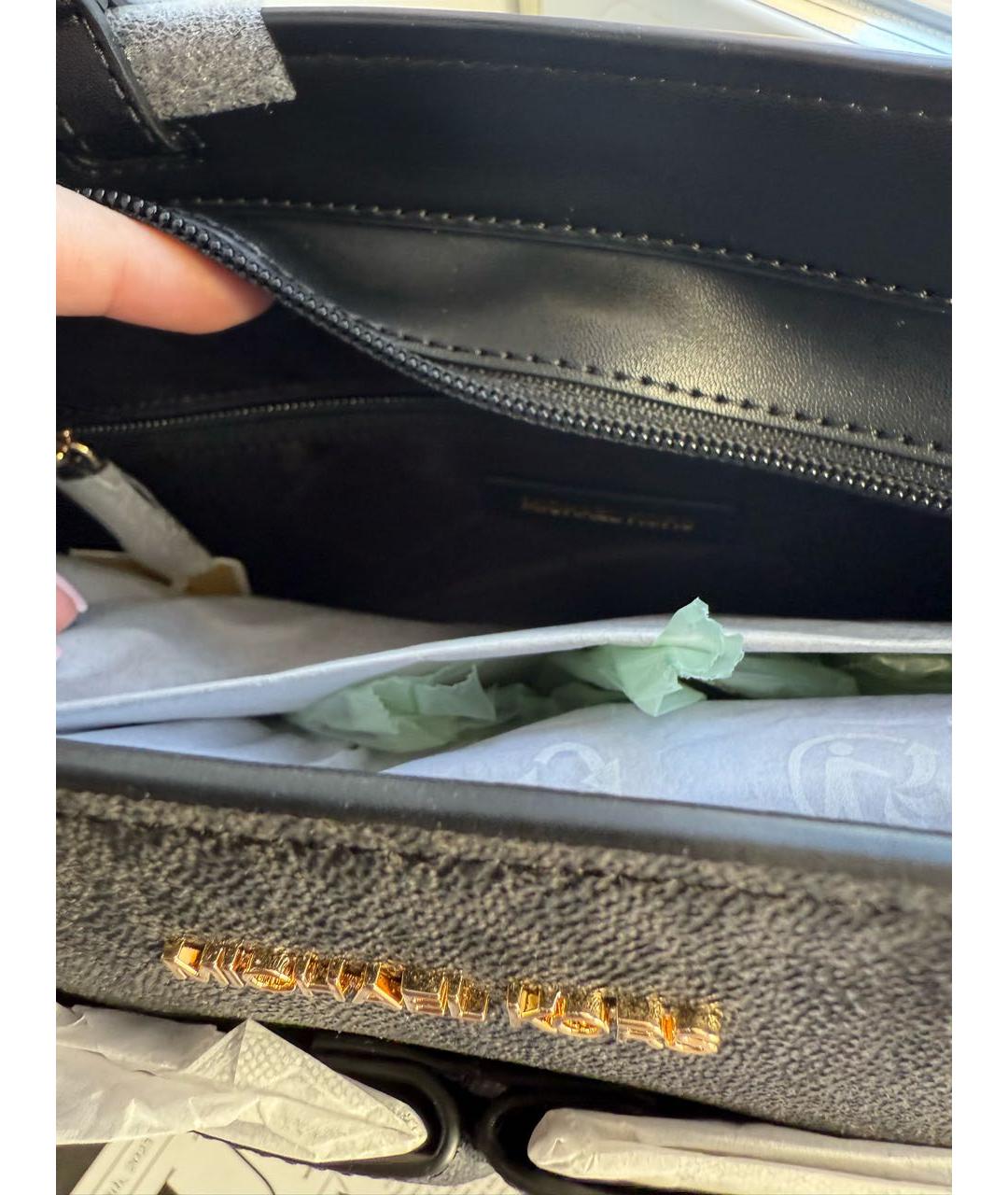 MICHAEL KORS Черная сумка тоут, фото 4